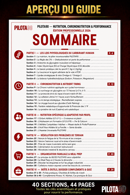 Crampes et coups de pompe : la nutrition sportive de l’athlète