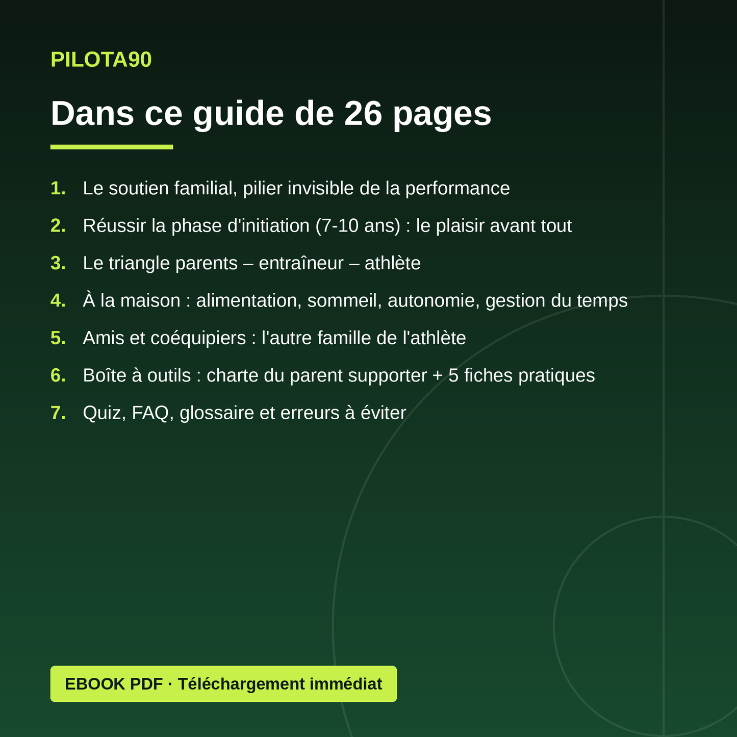 Famille, Amis et Performance (Ebook PDF)